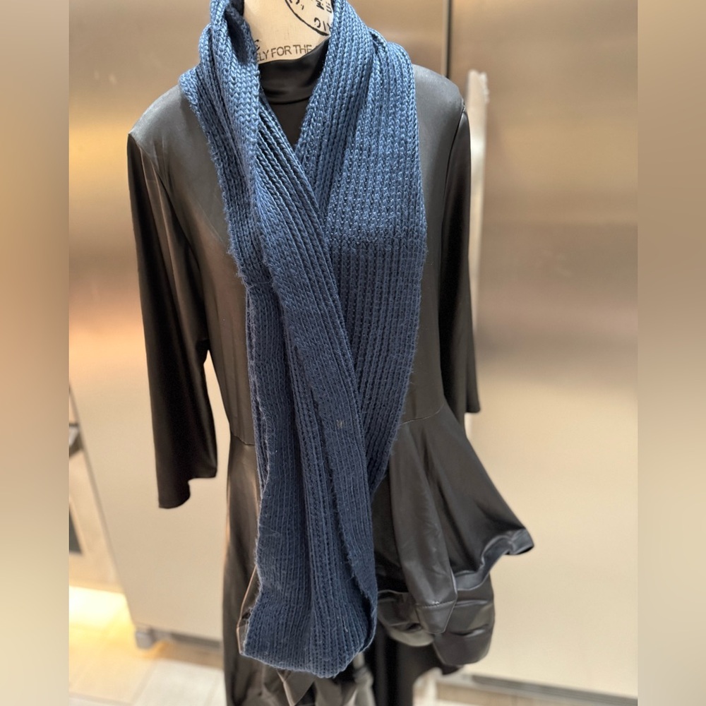 Coldwater Creek Deep Blue Knit Accessory